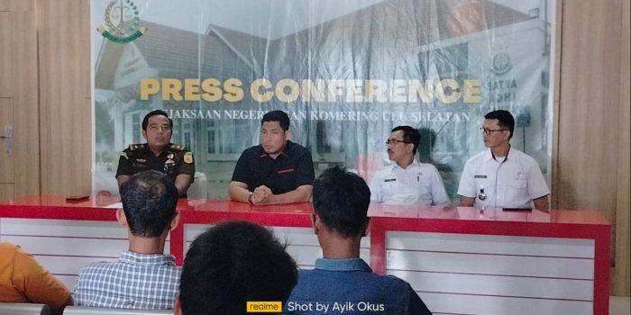 Kejari OKU Selatan Gelar Press Release Terkait Dugaan Penyalahgunaan Wewenang