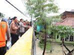 Curah Hujan tinggi Sebabkan Puluhan rumah terendam Banjir, Kapolres Metro Bekasi turun Langsung Tinjau lokasi Banjir