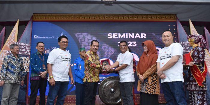 PTBA Gelar Seminar dan FGD Menuju Tanjung Enim Kota Wisata