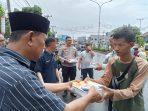 Jum’at Barokah, Polres dan PWI Lubuklinggau Kembali Bagikan Nasi Kotak