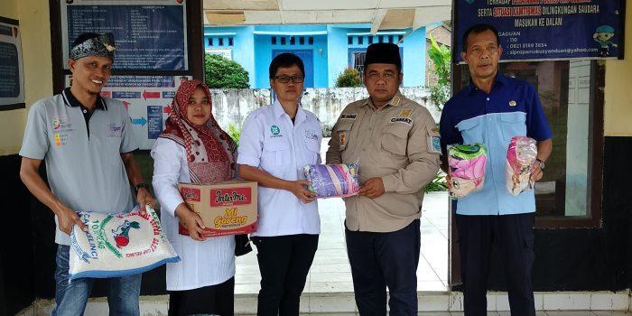 Peduli Korban Banjir, SMSI OKU Selatan Salurkan Bantuan