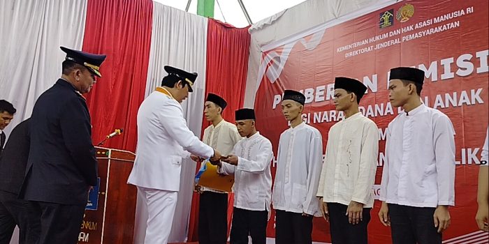 245 Narapidana Lapas Kelas IIB OKU Selatan Terima Remisi Umum HUT RI Ke-78