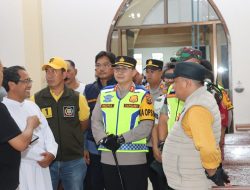 Kapolres Lubuklinggau Pimpin Patroli Bersama Pj Wako, Ketua DPRD dan Forkopimda Sambangi Gereja