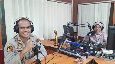 Talk Show Radio Gemilang FM, Polresta Magelang Sosialisasikan Kamtibmas
