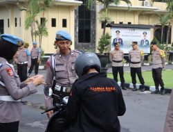 Polresta Magelang Gelar Operasi Gaktibplin dan Knalpot Brong