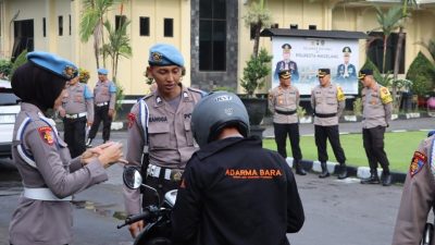 Polresta Magelang Gelar Operasi Gaktibplin dan Knalpot Brong