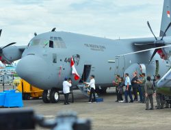 Presiden Saksikan Penyerahan Pesawat C-130J Super Hercules untuk TNI AU