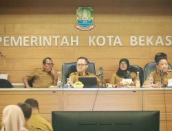 Pj. Wali Kota Bekasi Pimpin Rakor Persiapan Pelaksanaan Proses APBD 2024