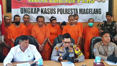 Polresta Magelang Selama Januari 2024 Ungkap 7 Kasus Narkotika