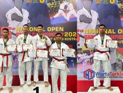 Atlet Dojo Guntur Geni Moncer di Laga “The 5th National Open Karate Championship 2024”