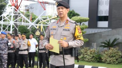 Lepas Personel PAM TPS, Kapolda Sumsel: Tanggungjawab Besar, Lakukan Penuh Dedikasi dan Profesional