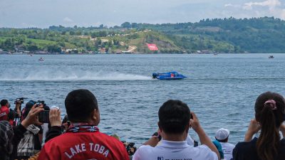 F1 Powerboat Kembali Digelar pada 1-3 Maret 2024 di DPSP Danau Toba