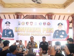 Konferensi Pers Polres Pamekasan: Penangkapan Tersangka dan Ungkapan Motif Bom Marcon di Rumah Ketua KPPS