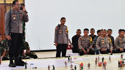 Polda Jateng Gelar TFG Pengamanan Kampanye