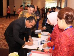 Bupati OKU Selatan Hadiri RUPS dan RUPS Luar Biasa PT Bank Pembangunan Daerah Sumsel dan Bangka Belitung 