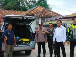 Polisi Kawal Ketat Pengiriman Hasil Pleno Tingkat Kabupaten OKU Selatan