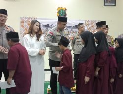 Berbagi Kasih di Bulan Ramadhan, Polsek Cikarang Barat gelar Doa Bersama dan Santuni Anak Yatim
