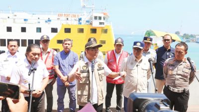 Cek Persiapan Mudik di Merak, Menko PMK Minta Fasilitas Penunjang Ditambah