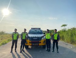 Cegah Balap Liar Saat Ramadhan, Personel Polres OKU Selatan Gelar Patroli Ngabuburit