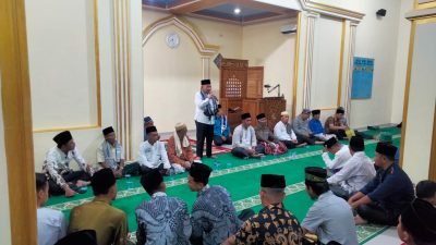 Safari Ramadhan 1445 H di Desa Karang Agung, Wabup PALI Ajak Masyarakat Jaga Kerukunan