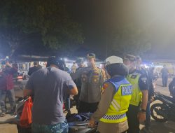 Antisipasi tindak Pidana 3 C di Bulan Ramadhan, Kapolsek Tarumajaya Pimpin Kegiatan Operasi Kejahatan Jalanan