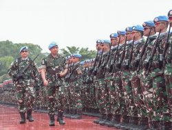 Panglima TNI Sambut Peace Keepers Indonesia Usai Bertugas di Lebanon