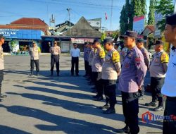 Kapolsek Muntilan Sampaikan Atensi Kepada Anggotanya