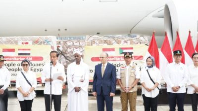 Indonesia Kirim Bantuan Obat-obatan dan Alkes untuk Palestina dan Sudan