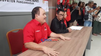DPC PDIP Pangandaran Tutup Pendaftaran Calon Bupati dan Wakil Bupati Pilkada 2024