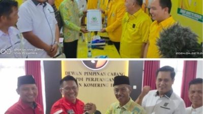 H Djakfar Shodiq Ambil Formulir Pendaftaran Bakal Calon Bupati OKI 