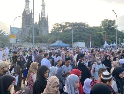 Sejak Pukul 5:30 WIB, Jemaah Sholat Led Telah Penuhi Masjid Istiqlal