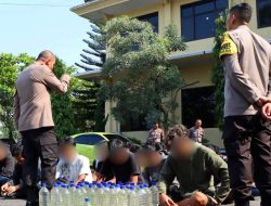Polresta Magelang Amankan Puluhan Remaja Pesta Miras Berkedok Halal Bihalal