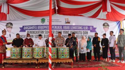 Buka Pameran Pembangunan Peringati Hari Jadi Kabupaten PALI Ke-11, Ini Harapan Wabup