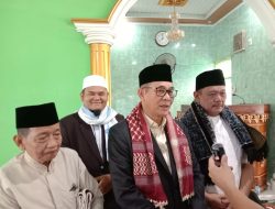 Laksanakan Sholat Idul Fitri 1445 H Bersama Wabup di Masjid Jami Bukit Tudung, Ini Pesan Bupati PALI