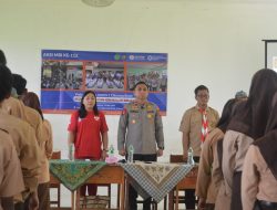 Gelar Police Goes To School, Polsek Cikarang Barat ingatkan Pelajar Stop lakukan Bullying