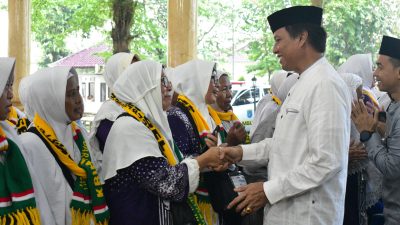 227 Calon Jemaah Haji OKI Diberangkatkan