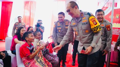 Momen Adi Purnama Berterimakasih Kepada Kapolri dan Kapolda di Bakti Kesehatan Hari Bhayangkara Polda Sumsel