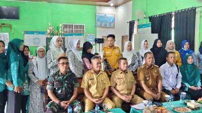 Wabup PALI Hadiri Giat Peluncuran Pelayanan KB Serentak Sejuta Akseptor Tahun 2024 di Desa Pengabuan