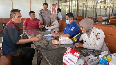 Sambut HUT Ke-78 Bhayangkara, Polres Magelang Kota Adakan Pengobatan Gratis