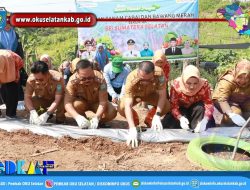 Pemkab OKU Selatan Ikuti Gerakan Tanam Cabe dan Bawang Merah Serentak Se-Sumsel 