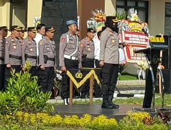 Polres Magelang Kota Laksanakan Apel Gelar Pasukan Operasi Patuh Candi 2024