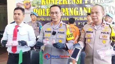 Polres Pangandaran Berhasil membekuk Dua Orang Pria yang Hendak mengedarkan Uang Palsu