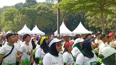 Serunya NFA Fun Run 5K: Ribuan Peserta Ramaikan HUT ke-3 Bapanas di GBK