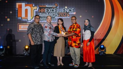 Berkomitmen dalam TJSL, Produsen AMDK Raih HR Excellence Awards 2024