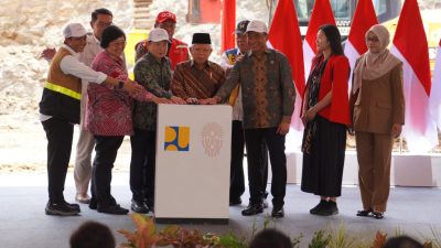 Wapres Ma’ruf Amin Lakukan Groundbreaking Istana Wakil Presiden di IKN