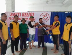 Gelar Bakti Sosial, Polsek Cikarang Pusat bersihkan sarana tempat Ibadah