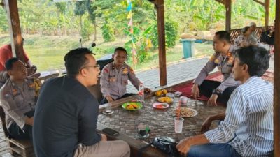 Kapolsek Cikarang Pusat lakukan Giat Sambang Harkamtibmas kepada Warga