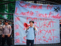 Aliansi BEM Banten Bersatu Datangi Kantor DPRD, Ini Tuntutannya