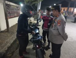 Kapolsek Babelan Pimpin Kegiatan Operasi Kejahatan Jalanan