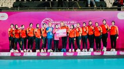 Tim Bola Voli Bhayangkari Sumsel Putri Sriwijaya Raih Juara IV dan Best Setter di Turnamen Bhayangkari Cup 2024